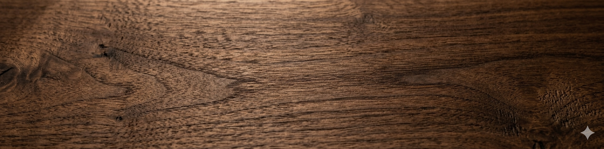 Stained timber finish